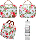 Hanging Travel Toiletry Bag, Large Capacity Cosmetic Travel Toiletry Organizer - Image 5