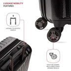 SwissGear 7272 Energie Expandable Hardside Luggage - Image 2