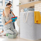Lifewit 3 Pack Laundry Hamper Large Collapsible Laundry Baskets, Freestanding - Image 7