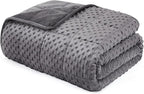 L'AGRATY Weighted Blanket for Adult by LAGRATY