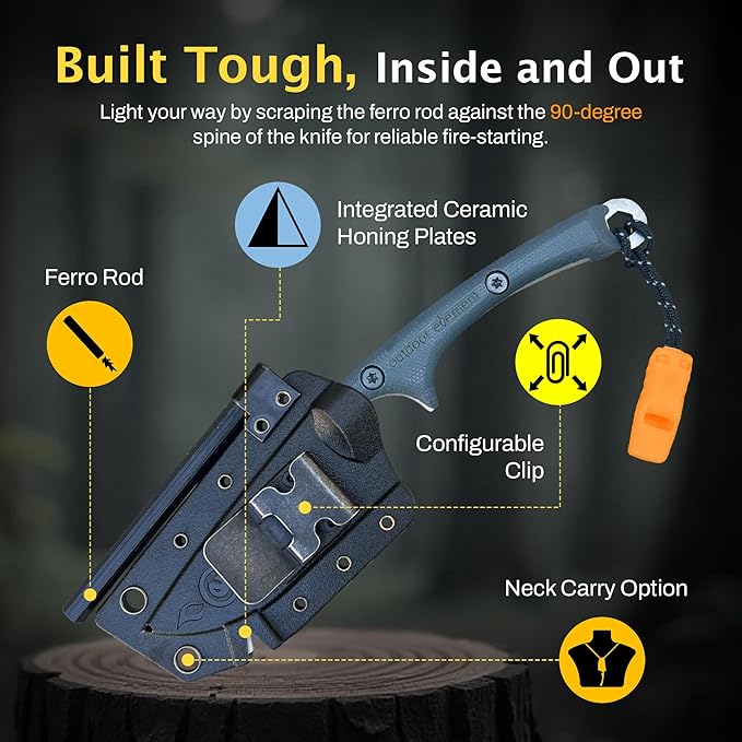 Scout Feather - Fixed Blade Survival Knife - Image 6