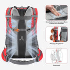 Maelstrom Hiking Backpack, Camping Backpack, 40L Waterproof Hiking Daypack - Image 5