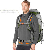 Loowoko 50L Hiking Backpack, Waterproof Camping Essentials Bag - Image 4