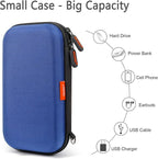 Blue Shockproof Charger Carrying Case - Image 2