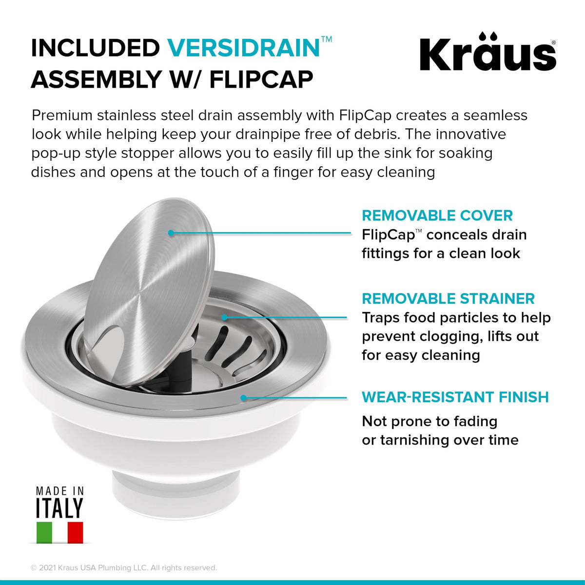 Metallic White 32 in Undermount Granite Kitchen Sink KGUW1 (White / 32 Inch / Sink)