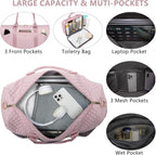 Women Duffle Weekender Travel Bag: Large Duffel Bags - Image 2