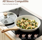 SENSARTE Nonstick Ceramic Frying Pan Skillet - Image 4