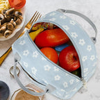 Bluboon Lunch Bag for Women Men Cute Corduroy Lunch Tote Bags Reusable - Image 5