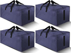 4 Pack Large Strong Moving Bags by HOMESURE