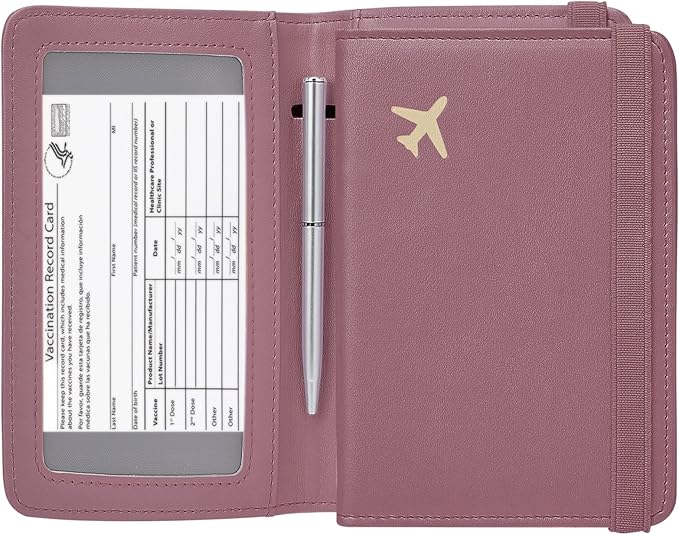 ZOPPEN Passport Holder Wallet, Passport Cover Travel Wallet Women Travel by Zoppen