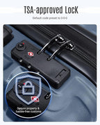 LIGHT FLIGHT Luggage Sets, 3 Piece Durable Suitcase Set - Image 5