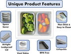 Cocina Vida Collapsible Silicone Food Storage Containers - Image 5