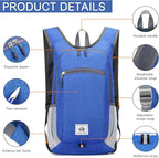 Esup 15L Lightweight Hiking Backpack Foldable Small Travel Backpack Packable - Image 4