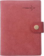 Genuine Leather Passport Case, RFID Passport Cover by Borgasets
