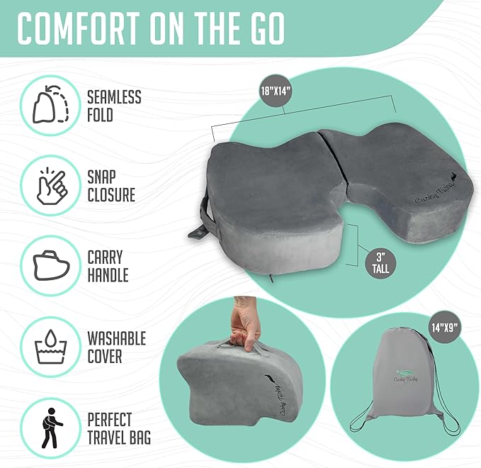 Premium Foldable Travel Seat Cushion - Image 4
