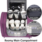 Narwey Hanging Toiletry Bag for Women Travel Makeup Bag Organizer Toiletries - Image 5