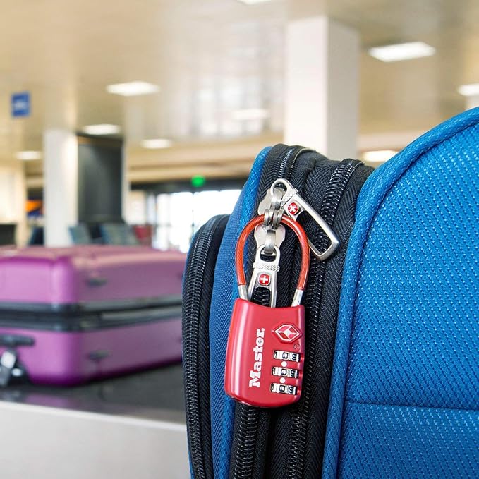 Master Lock TSA Set Your Own Combination Luggage Lock, TSA Approved Lock - Image 2