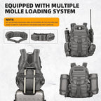 50L Military Tactical Backpack Hiking Waterproof Backpack Large Military Pack 3 - Image 5
