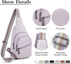 Sling Bag Crossbody Bags for Women Small Cross Body Bag Fanny Packs Chest Sling - Image 5