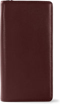 Leatherology Bordeaux Travel Zip Organizer Wallet, Passport Holder, RFID by Leatherology