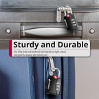 Fosmon Luggage Locks TSA Approved 6 Pack, Suitcase Locks - Image 4