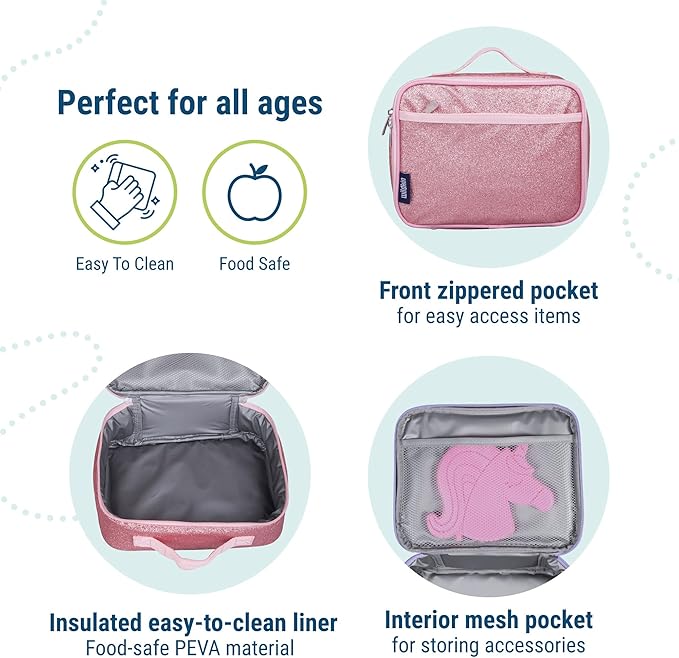 Wildkin Kids Insulated Lunch Box – Durable and Reusable - Image 4