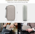 FYY Electronic Organizer, Travel Cable Organizer Bag Pouch Electronic - Image 2