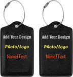 2 Pack Personalized Luggage Tags - Image 4