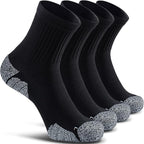 CWVLC Cushioned Compression Sport Quarter Socks by CWVLC