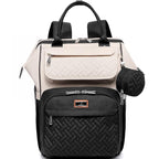 BabbleRoo Diaper Bag Backpack, Stroller Straps & Pacifier Case, Unisex Stylish by BabbleRoo