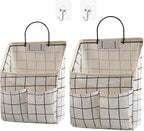 2 Pack Wall Hanging Storage Bags, Organizer by Someteth