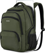 Hanke College Laptop Backpack Multi-Pocket, 18-Inch Large Travel Backpack - Image 9