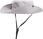 Womens Summer Sun Hat Beach Hat Wide Brim Outdoor UV Protection Hat Foldable - Image 5
