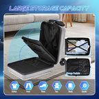 Scooter Suitcase for Kids & Adults, Foldable Carry On Travel Luggage, Hardside - Image 7