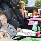 2PCS Kids Travel Tray, Car Seat Tray - Image 2