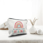 Nogrit Teacher Makeup Bag: 'It's a Good Day to Teach' Tiny Humans Teachers Gift Bag