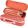 RAIACE Hard Storage Case Compatible with Dyson Airstrait Straightener, Travel Carrying Bag. (case only). (Red)