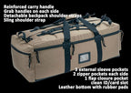 Large Military Duffle Bag Tactical Gear Load Out Bag Deployment Cargo Bag - Image 3