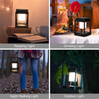 LETRY Outdoor Table Lamp, Brightness LED Nightstand Lantern, Portable - Image 5