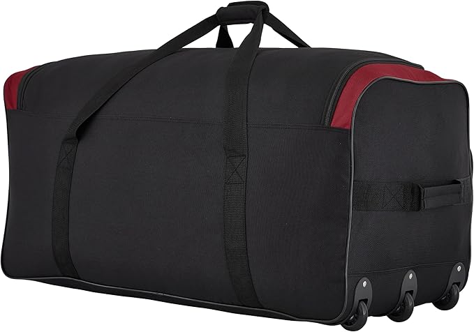 Travelers Club 36" Asgard 3-Wheel Rolling Duffel Bag - Image 4