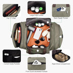 Felipe Varela 60L Duffle Bag for Men, Large Expandable Canvas Duffel Bag for - Image 5
