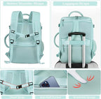 Hanples Large Travel Backpack for Women as Person Item Flight Approved - Image 6
