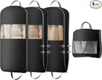 DIMJ 4 Pack 43" Space Saving Garment Bags by DiMJ
