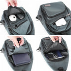 AMJ Crossbody Sling Bag Men Women, Casual Shoulder Backpack, Chest Daypack - Image 5