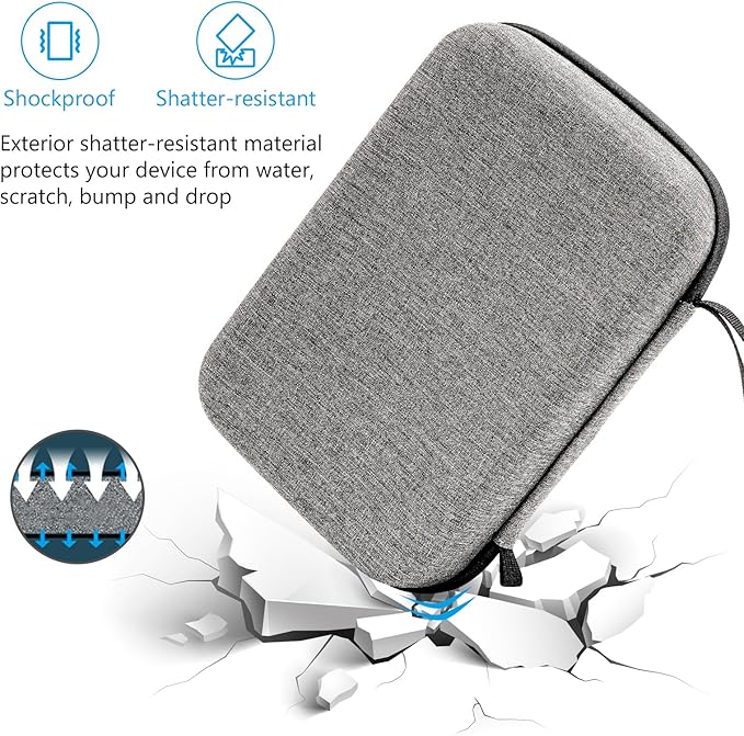 ProCase Hard Travel Electronic Organizer Case - Image 5