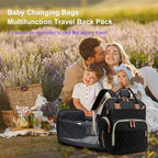 Diaper Bag, Backpack with Changing Station, Waterproof Baby Bag - Image 6