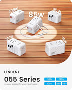LENCENT 85W Universal Travel Power Adapter - Image 7