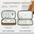 FYY Electronic Organizer, Travel Cable Organizer Bag Pouch Electronic - Image 3