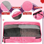 5 Pcs Packing Cubes for Suitcase Large Travel Cubes Carry on Luggage Organizer - Image 4