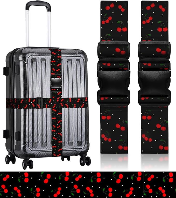 Luggage Straps for Suitcases Travel Belt Luggage Band Heavy Duty Traveling by Stanoha